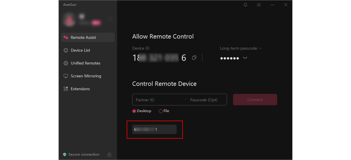 Sunlogin Quick Access Records